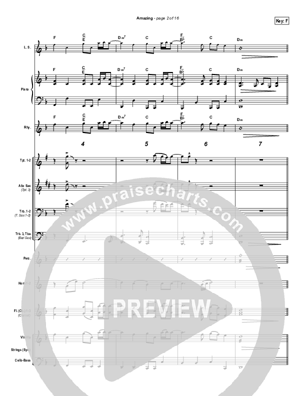 Amazing Conductor's Score (Parachute Band)