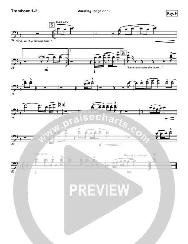 Amazing Trombone 1/2 (Parachute Band)