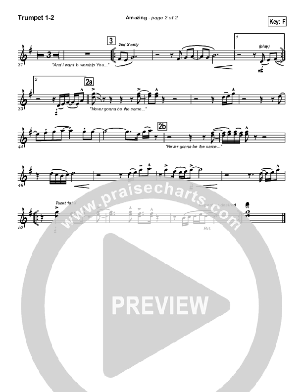 Amazing Trumpet 1,2 (Parachute Band)