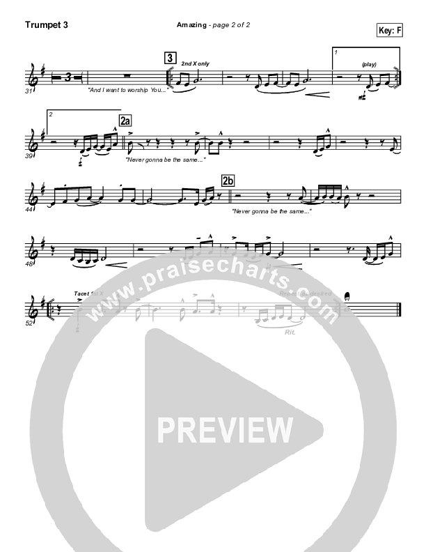 Amazing Trumpet 3 (Parachute Band)