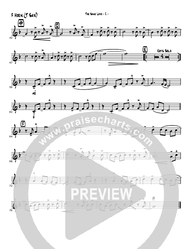 The Same Love French Horn (Brad Henderson)