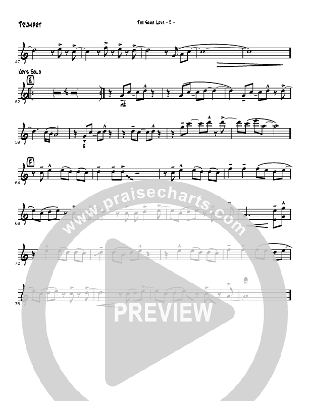 The Same Love Trumpet (Brad Henderson)