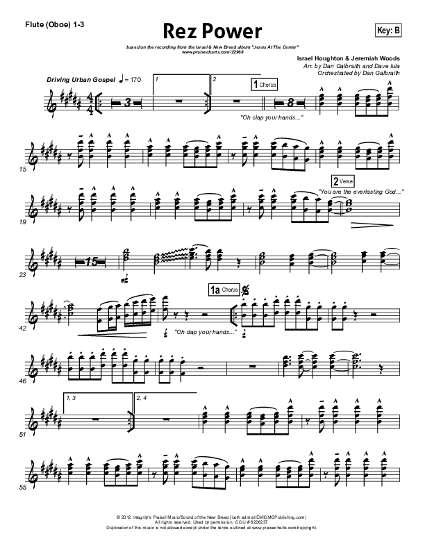 Rez Power Wind Pack (Israel Houghton)