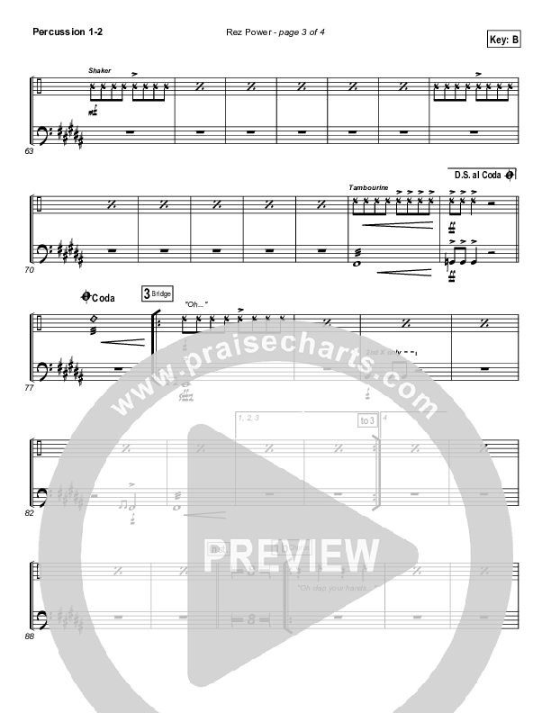 Rez Power Percussion (Israel Houghton)