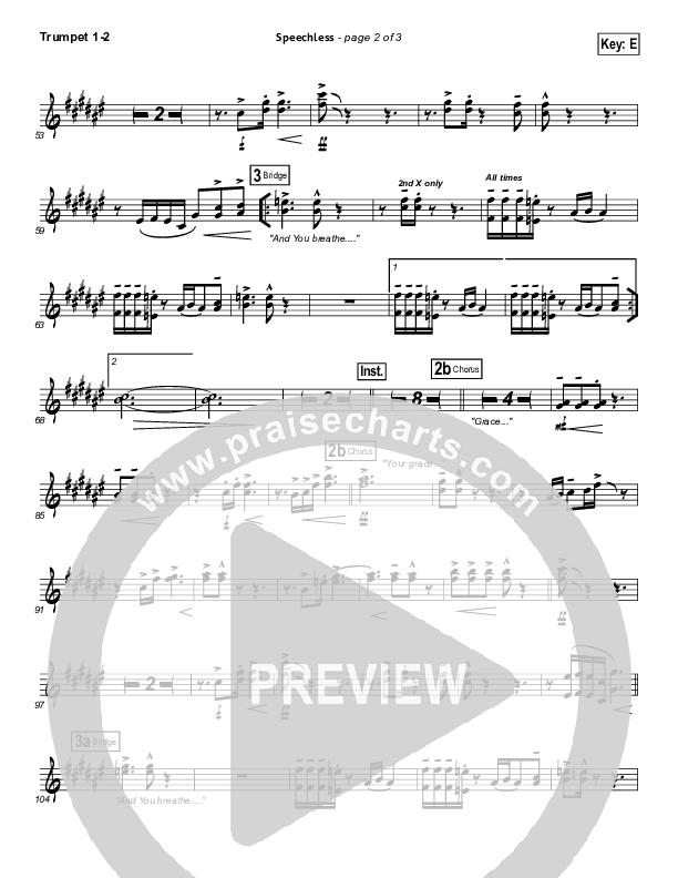 Speechless Trumpet 1,2 (Israel Houghton)