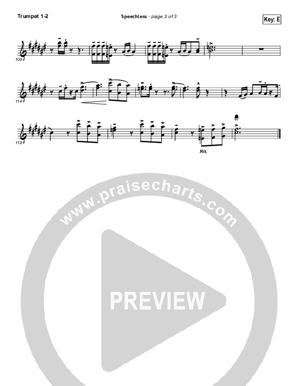 Speechless Trumpet 1,2 (Israel Houghton)