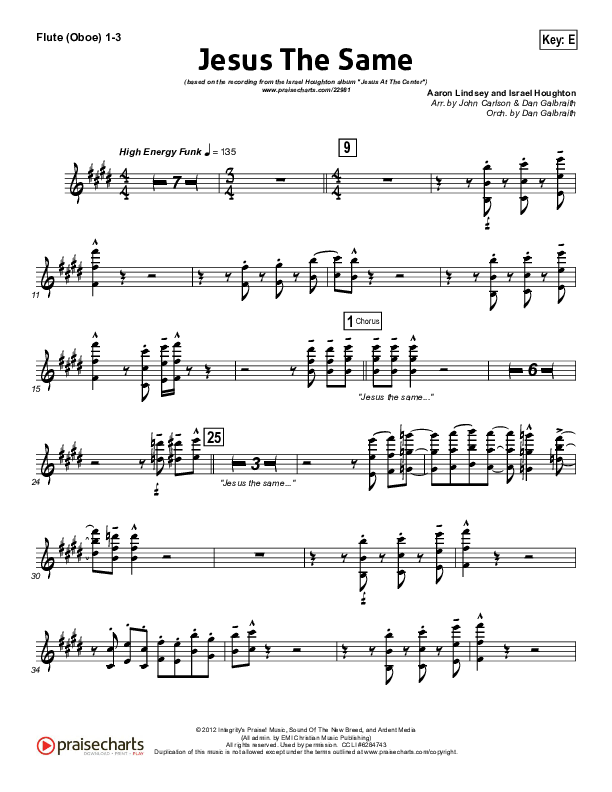 Jesus The Same Wind Pack (Israel Houghton)