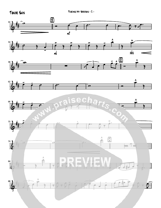 Trading My Sorrows Tenor Sax 2 (Brad Henderson)