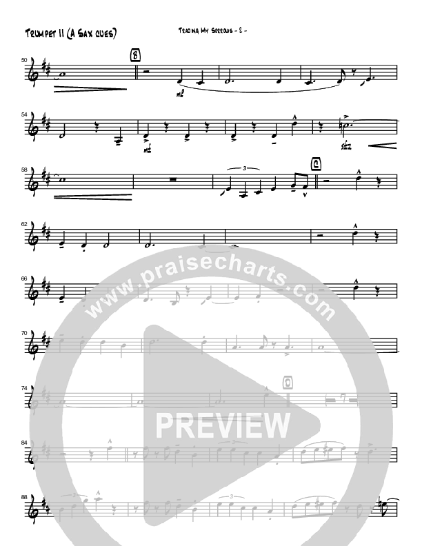 Trading My Sorrows Trumpet 2 (Brad Henderson)