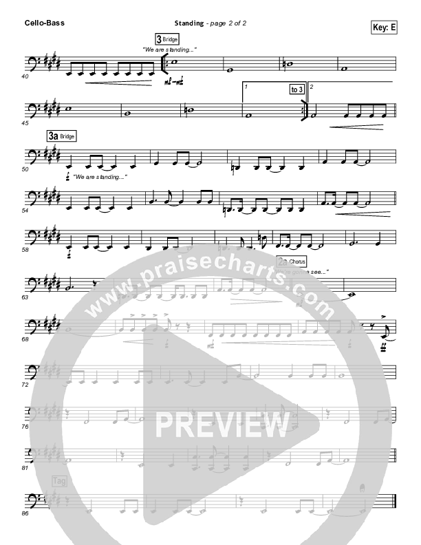 Standing Cello/Bass (Covenant Worship)