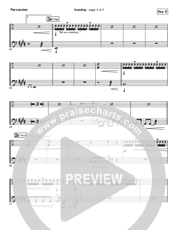 Standing Percussion (Covenant Worship)