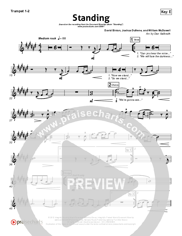 Standing Trumpet 1,2 (Covenant Worship)