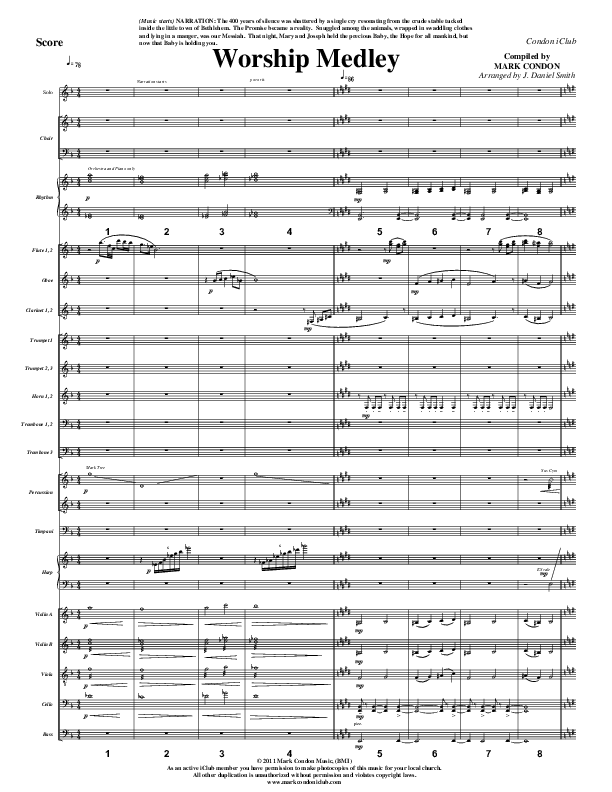 Worship Medley Light Orchestration (Mark Condon)