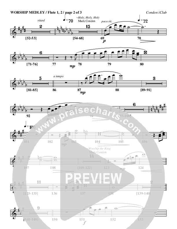 Worship Medley Flute 1/2 (Mark Condon)