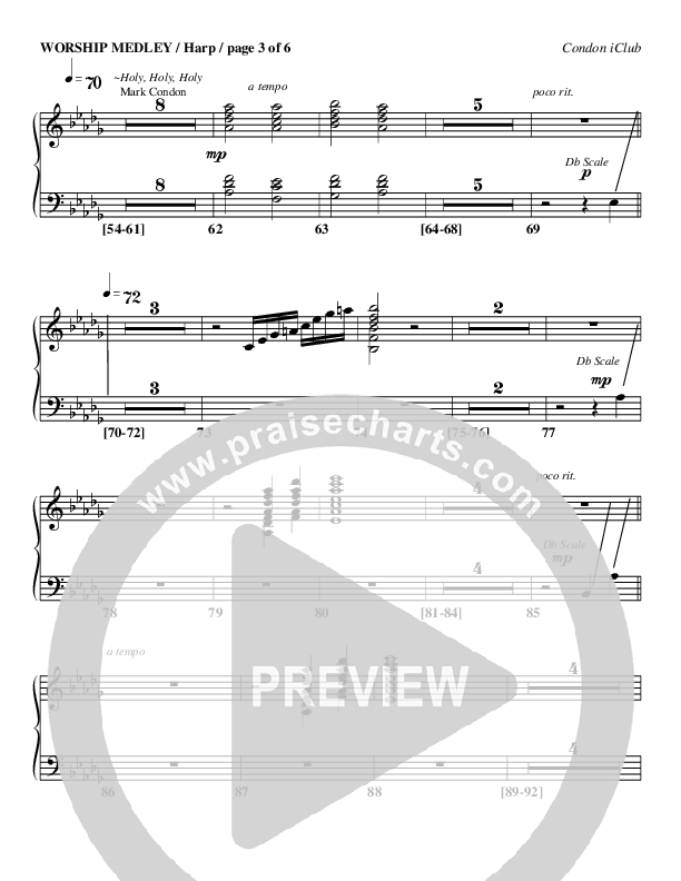 Worship Medley Harp (Mark Condon)