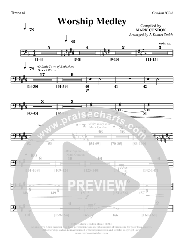Worship Medley Timpani (Mark Condon)