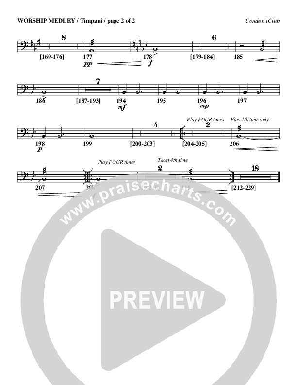 Worship Medley Timpani (Mark Condon)