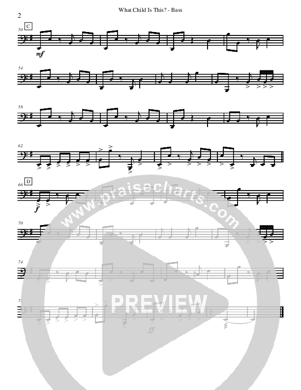 What Child Is This Bass Guitar (David Arivett)