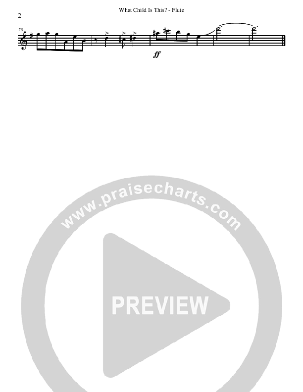 What Child Is This Flute (David Arivett)