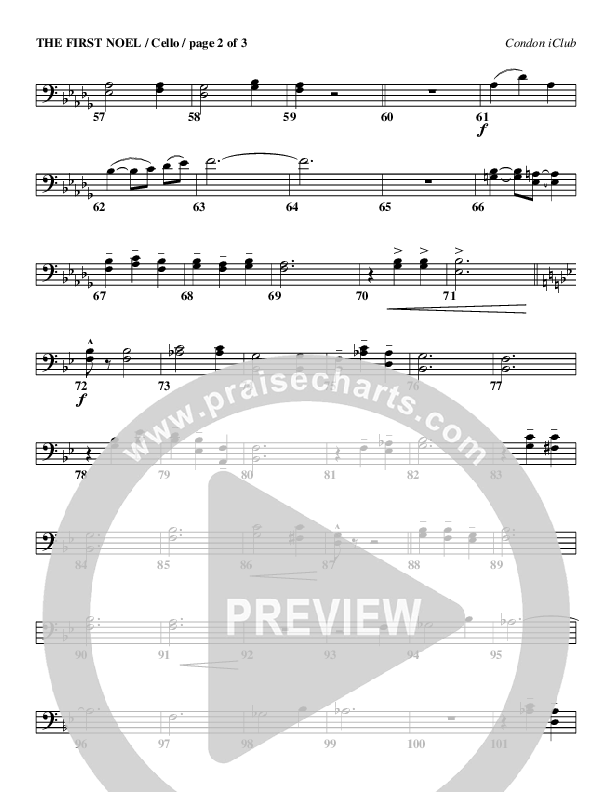 The First Noel Cello (Mark Condon)