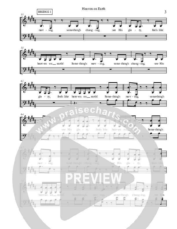 Heaven On Earth Lead Sheet (SAT) (Micah Stampley)