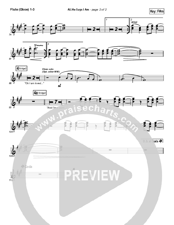 All He Says I Am Wind Pack (Gateway Worship)