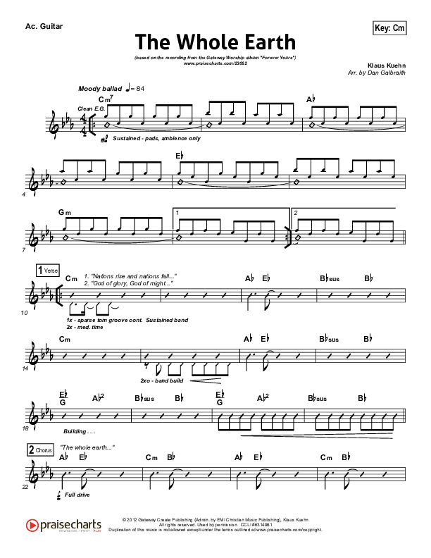 The Whole Earth Acoustic Guitar (Gateway Worship)