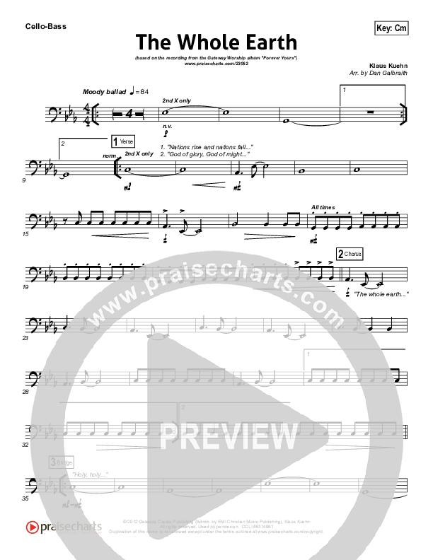 The Whole Earth Cello/Bass (Gateway Worship)