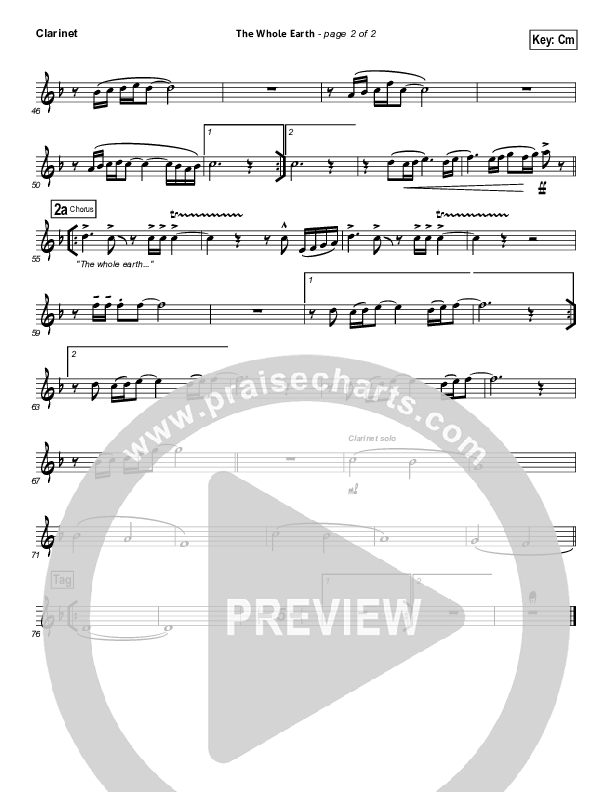 The Whole Earth Clarinet (Gateway Worship)