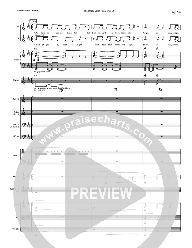 The Whole Earth Conductor's Score (Gateway Worship)