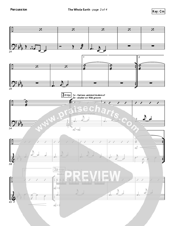 The Whole Earth Percussion (Gateway Worship)