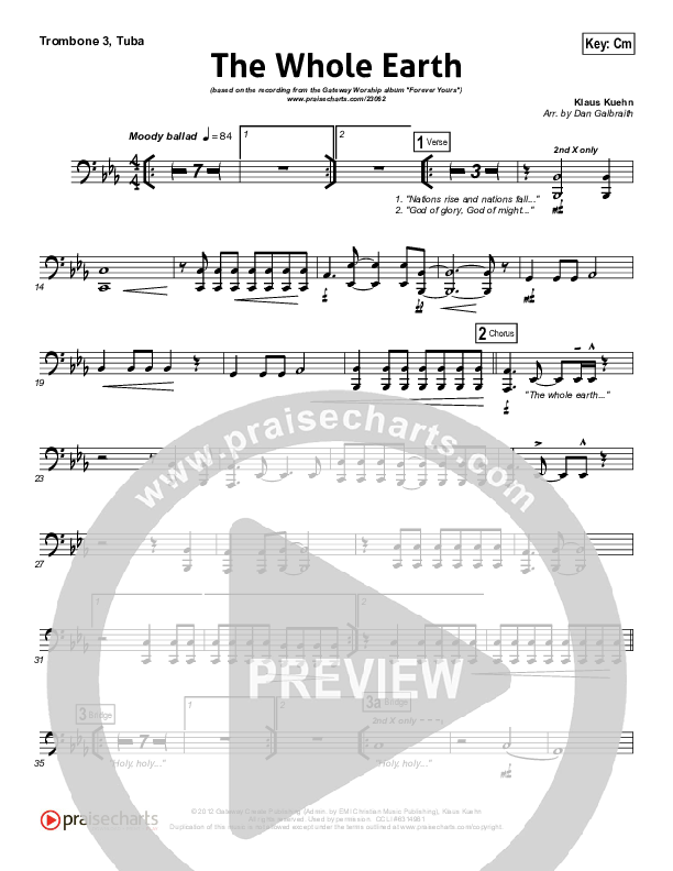 The Whole Earth Trombone 3/Tuba (Gateway Worship)