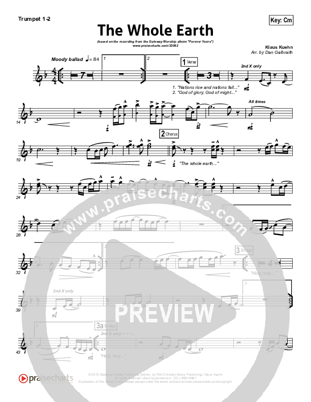 The Whole Earth Trumpet 1,2 (Gateway Worship)