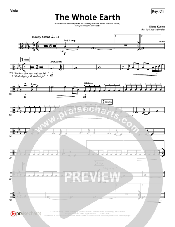 The Whole Earth Viola (Gateway Worship)