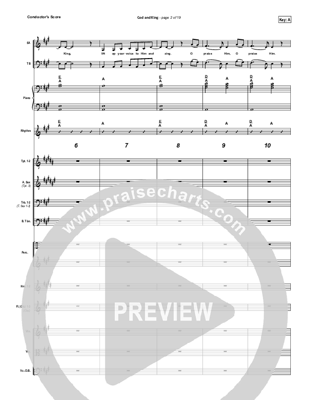 God And King Orchestration (Gateway Worship)