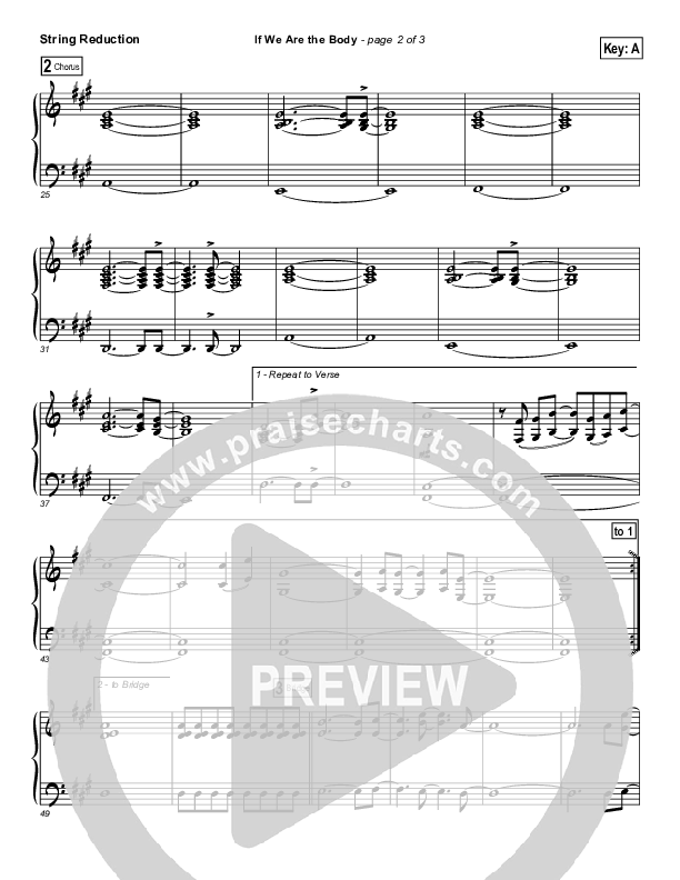 If We Are The Body Synth Strings (Casting Crowns)