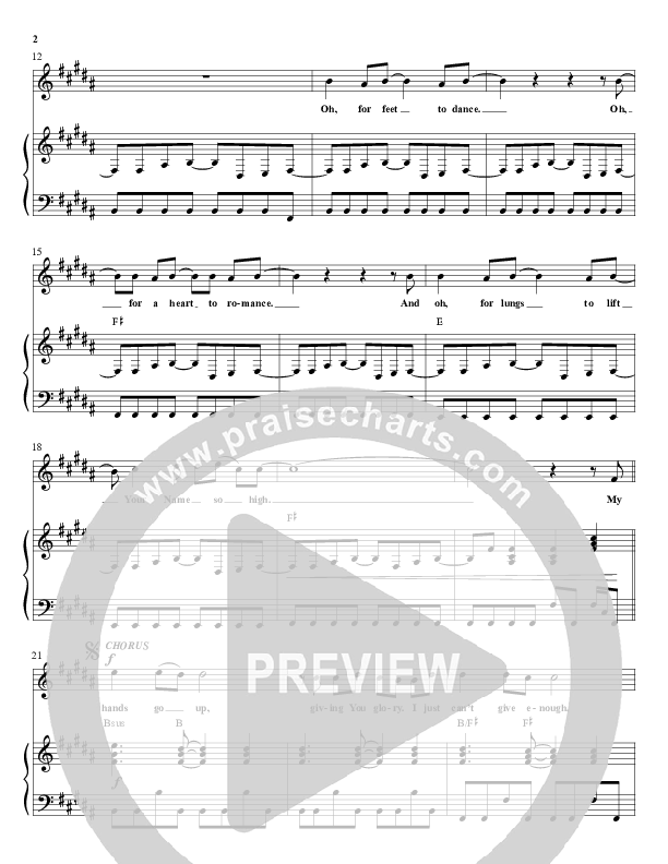 Pouring It Out For You Lead & Piano (Jared Anderson)