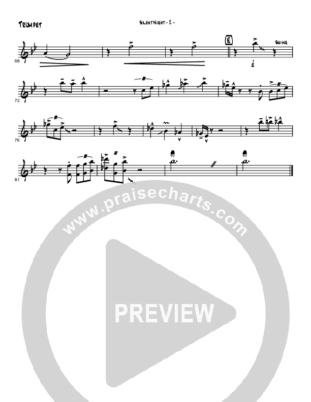 Silent Night (Instrumental) Trumpet (Brad Henderson)