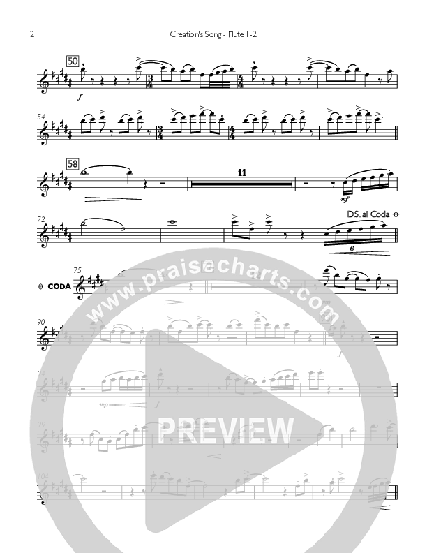 Creation's Song Flute 1/2 (Concord Worship)