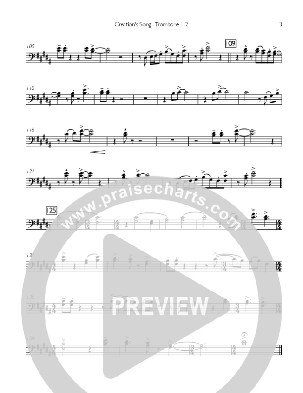 Creation's Song Trombone 1/2 (Concord Worship)