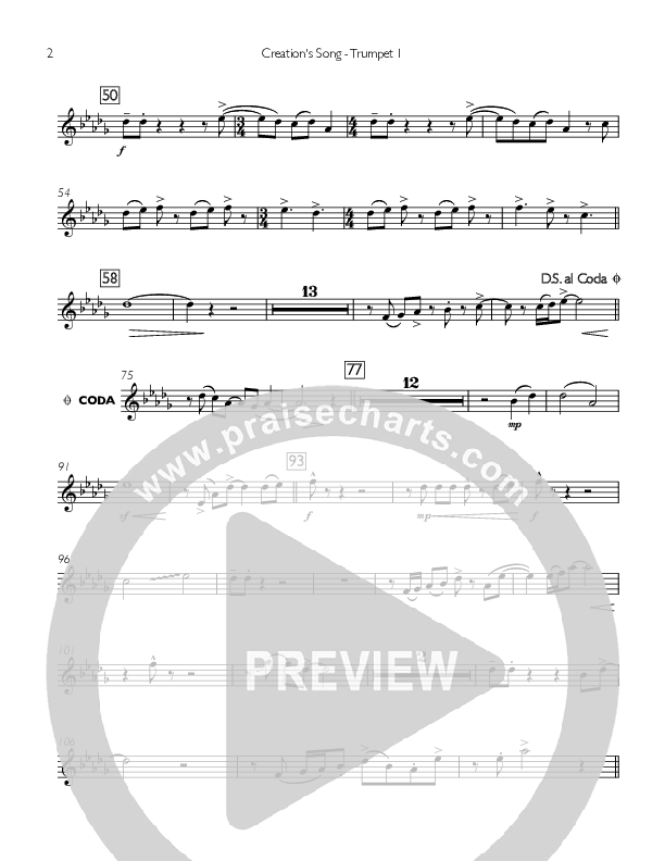 Creation's Song Trumpet 1 (Concord Worship)