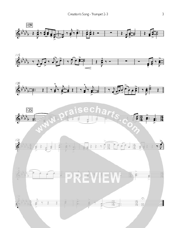 Creation's Song Trumpet 2/3 (Concord Worship)