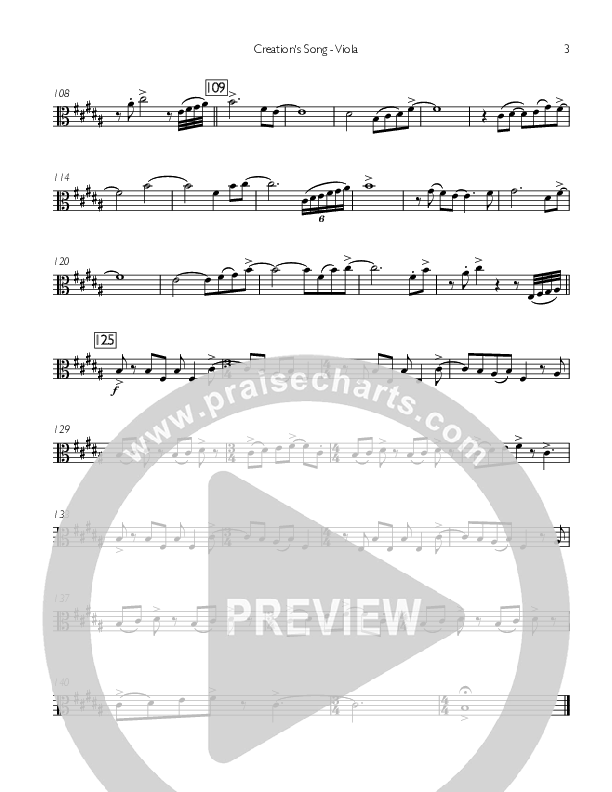 Creation's Song Viola (Concord Worship)