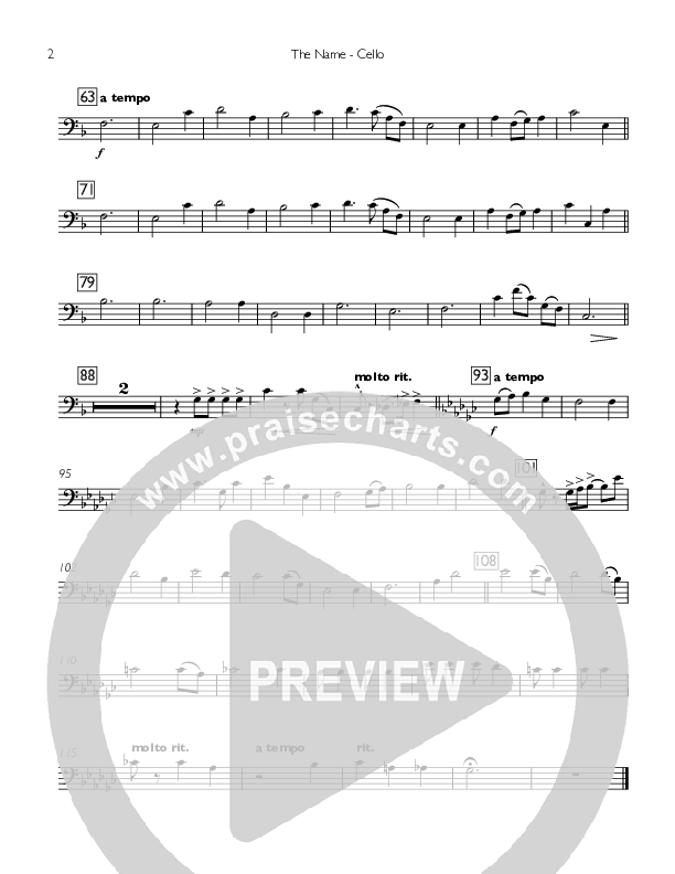 The Name Cello (Concord Worship)