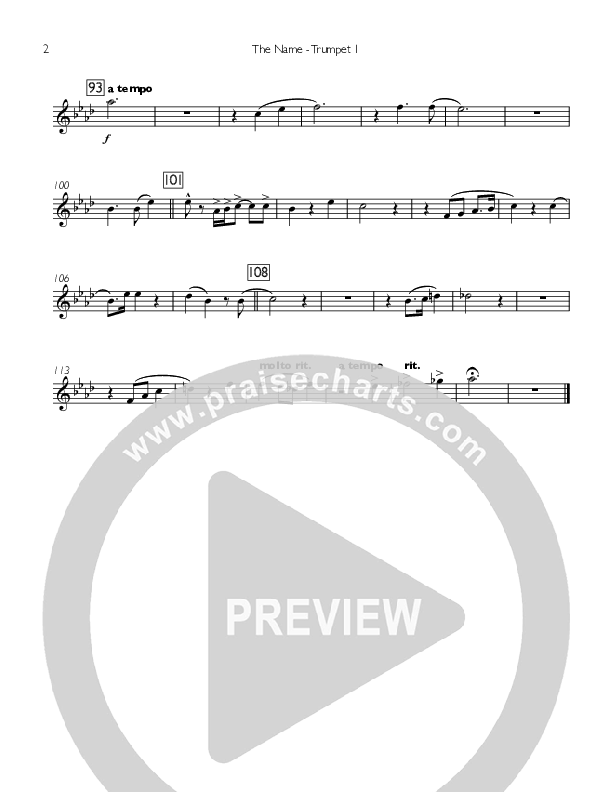 The Name Trumpet 1 (Concord Worship)