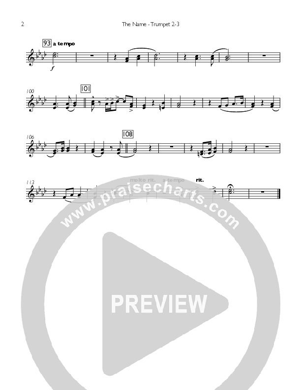 The Name Trumpet 2/3 (Concord Worship)