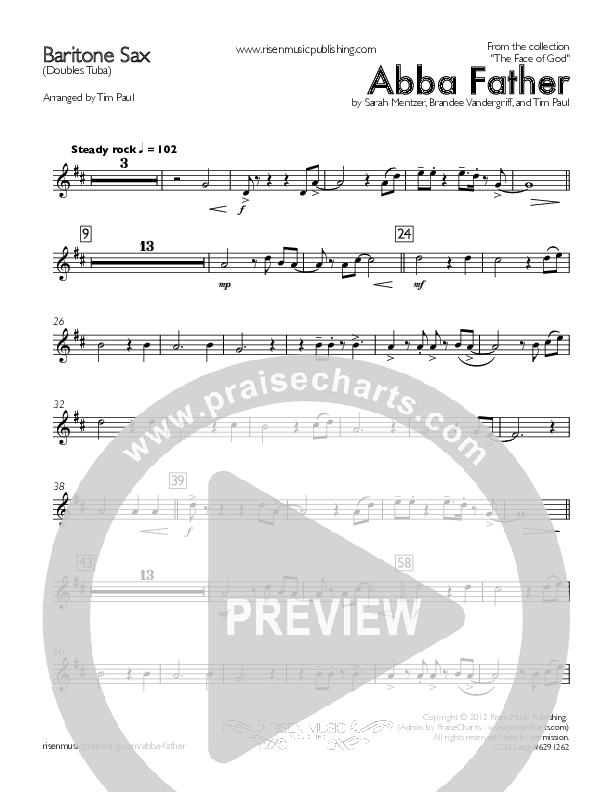 Abba Father Bari Sax (Concord Worship)