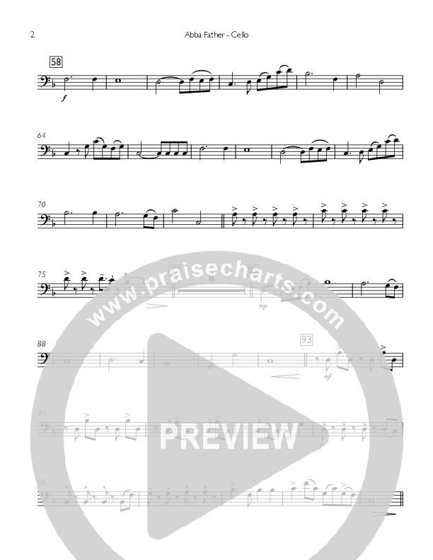 Abba Father Cello (Concord Worship)