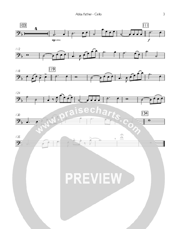 Abba Father Cello (Concord Worship)