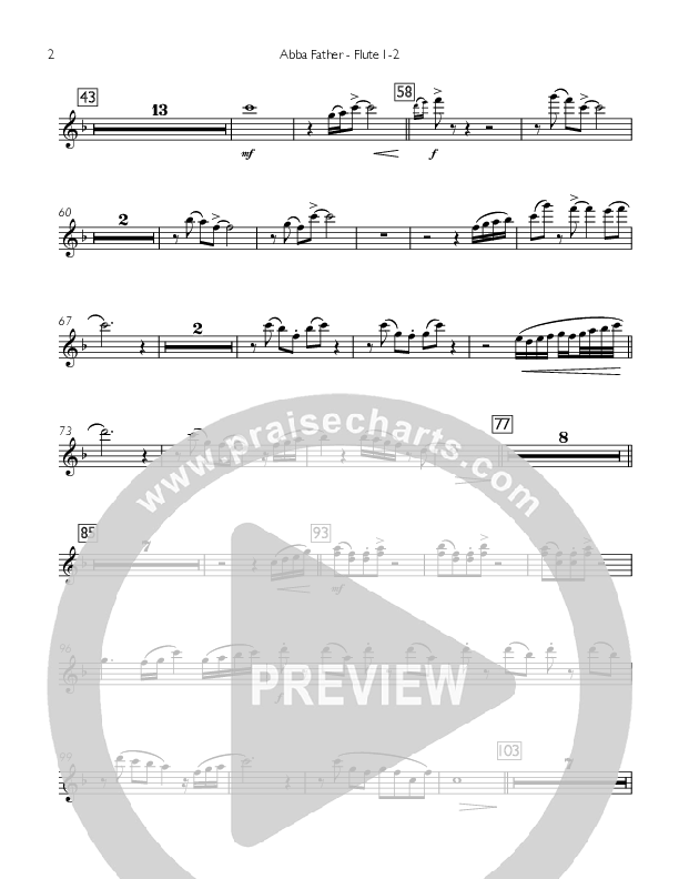 Abba Father Flute 1/2 (Concord Worship)